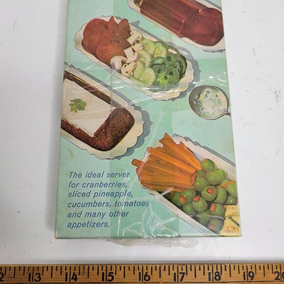 WM Rogers Silverplate Slice 'n Serve Set in Original Box Vintage 1960's - Picture 8 of 9